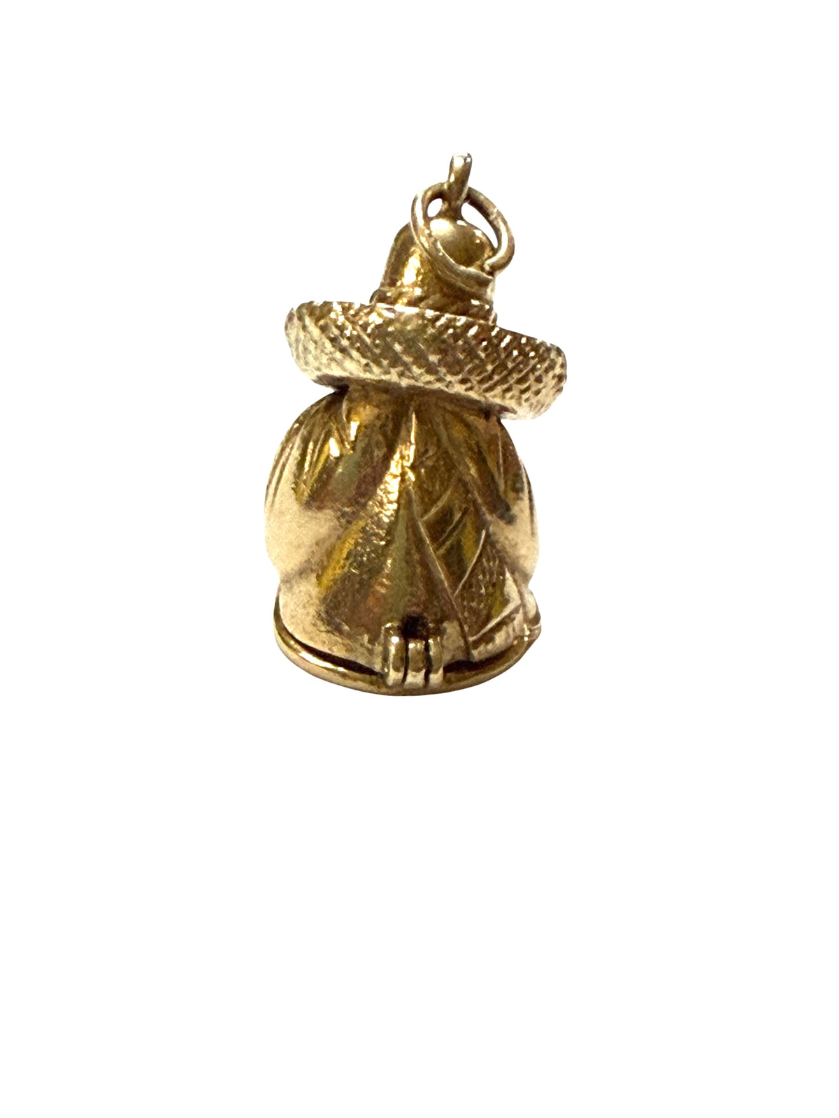 9ct vintage mexican with guitar charm, circa 1970s 8.91g