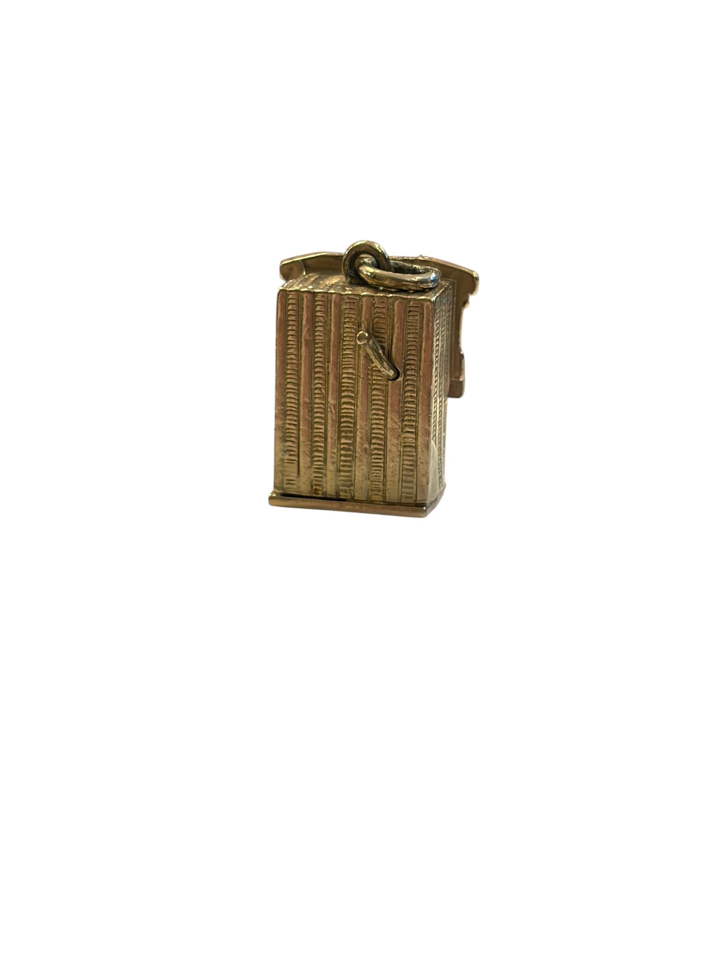 9ct vintage punch and judy charm, articulated charm circa 1959