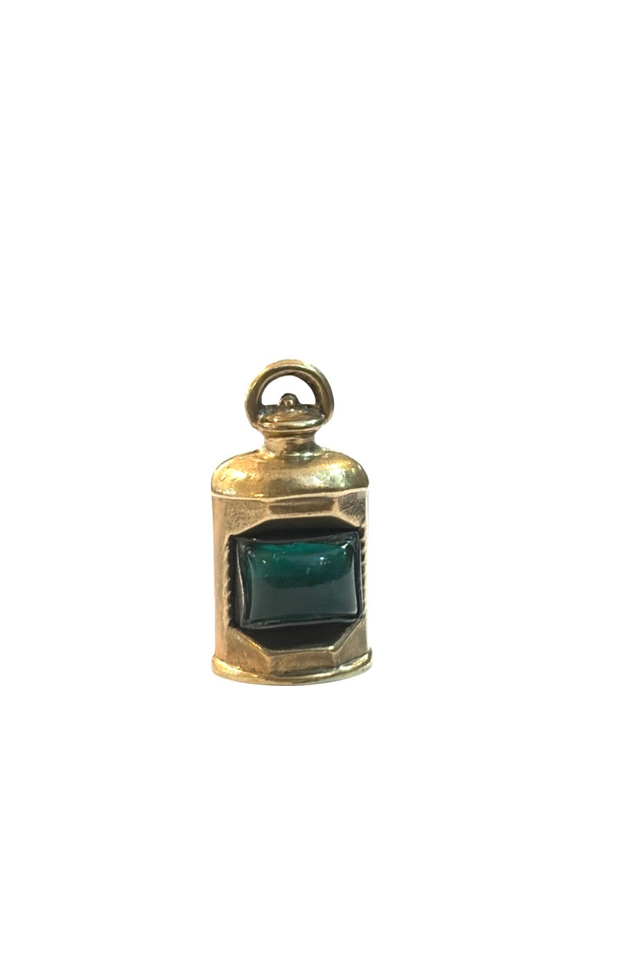 9ct vintage starboard lantern charm. by WHC 1.6G circa 1968