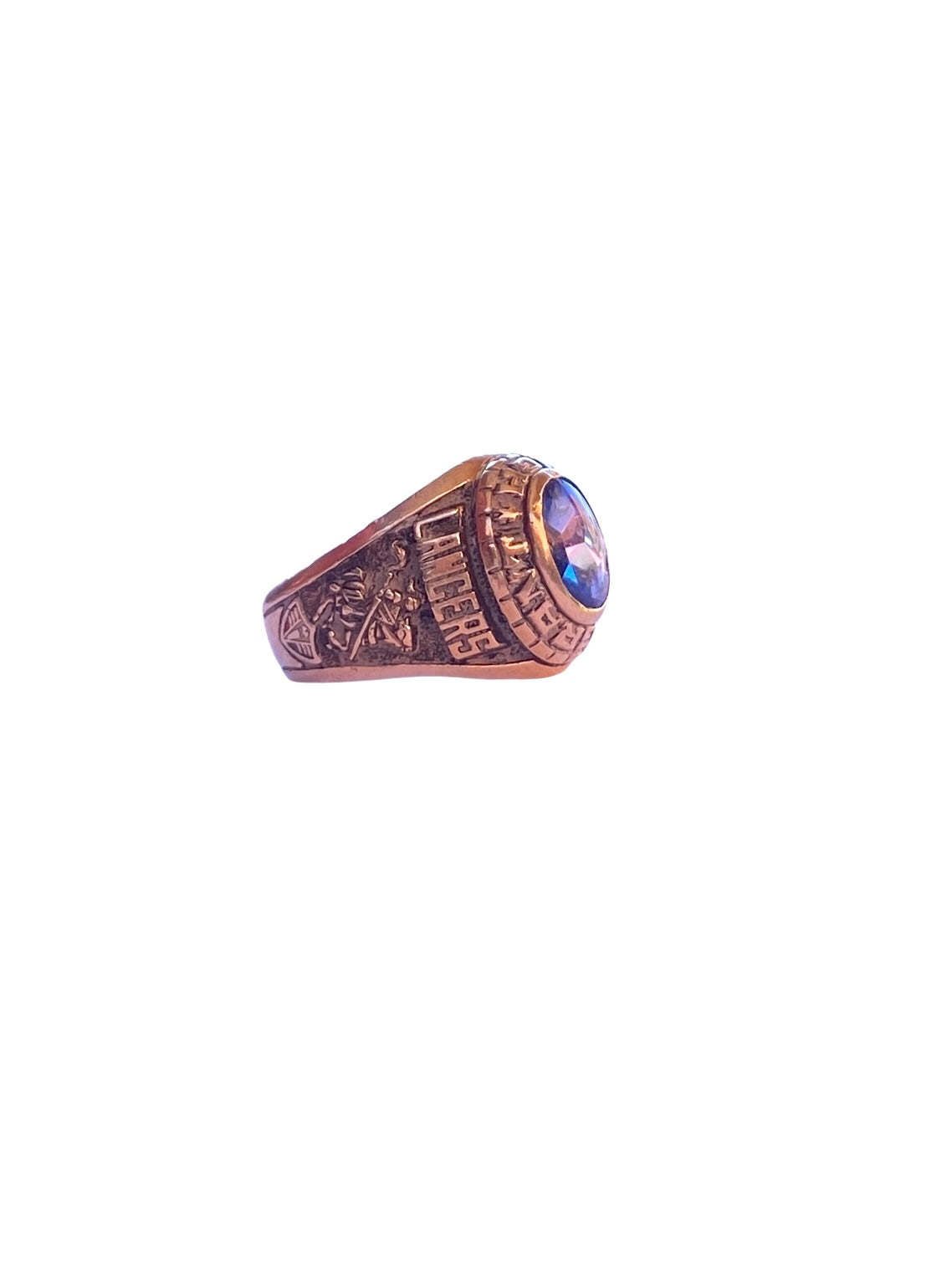 9ct vintage graduation ring circa 1983 ring size T