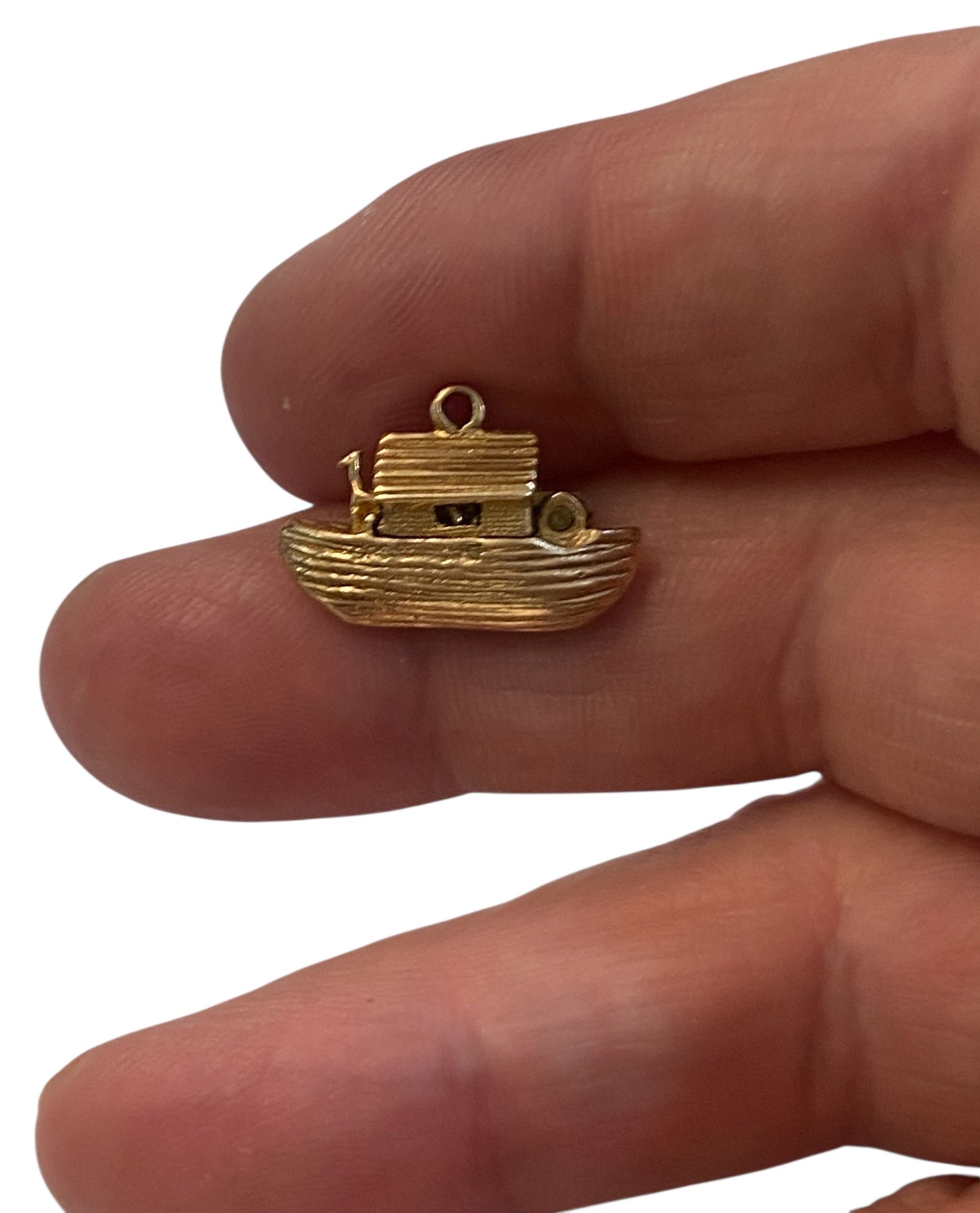 9ct vintage opening noahs ark charm 3.9g