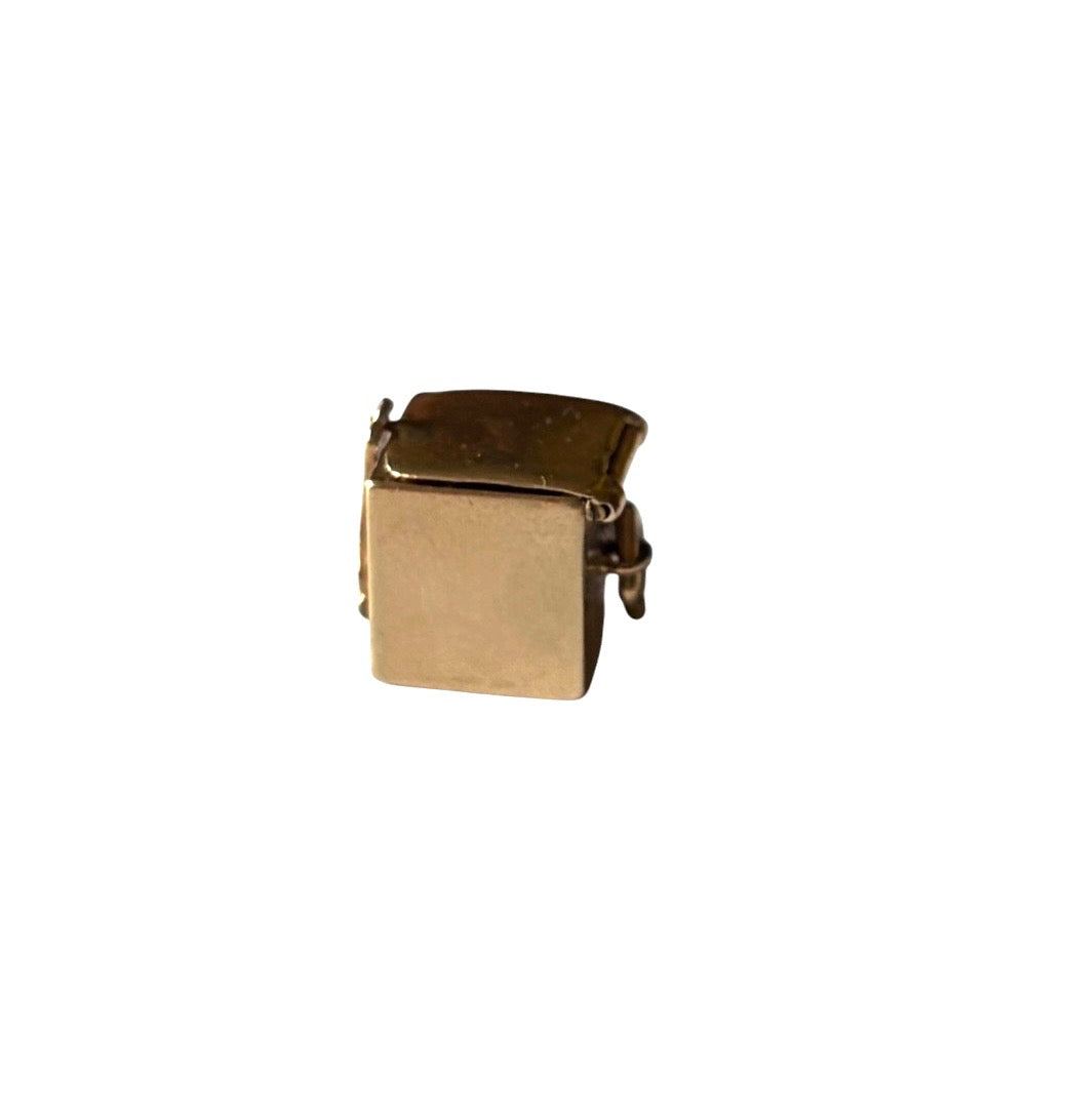 9ct vintage 'jack in the box' charm by Georg Jensen circa 1960 3.40g