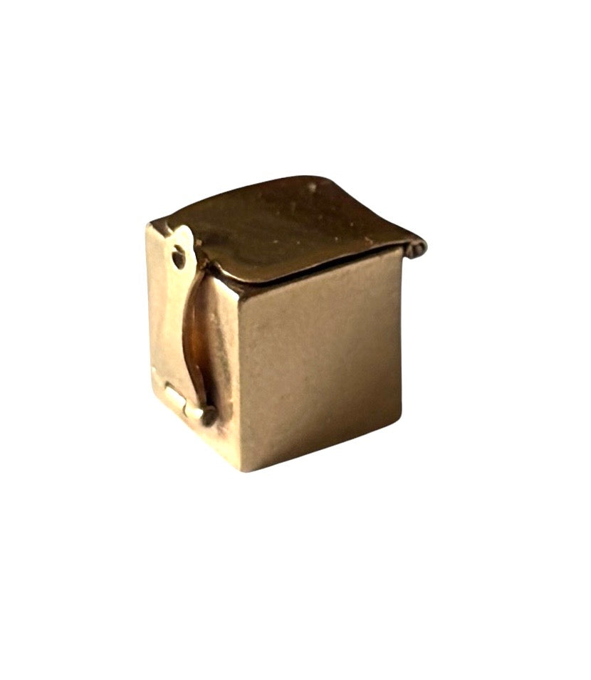 9ct vintage 'jack in the box' charm by Georg Jensen circa 1960 3.40g