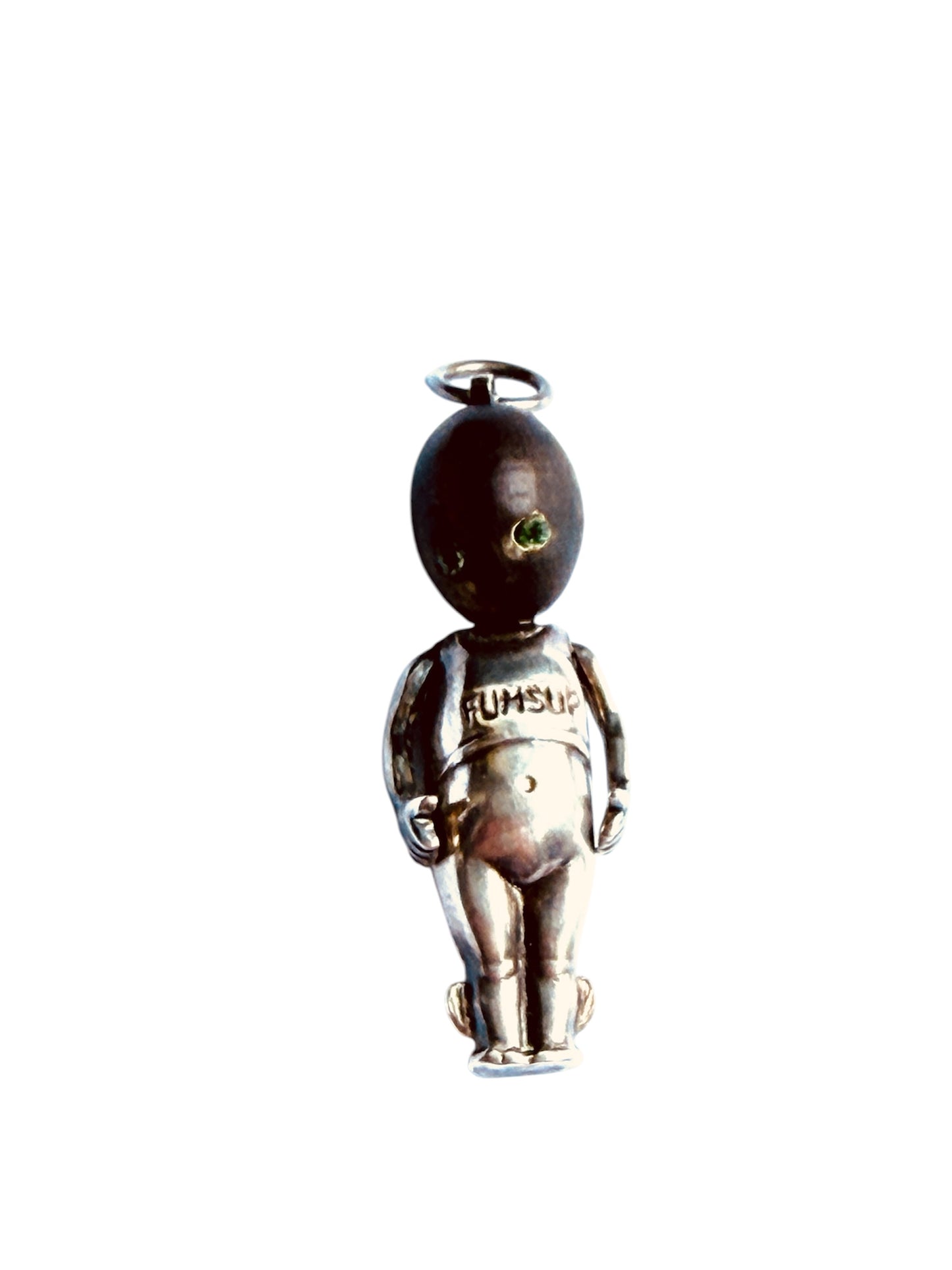 Antique WW1 Fumsup / touch wood charm / pendant circa 1912-1914