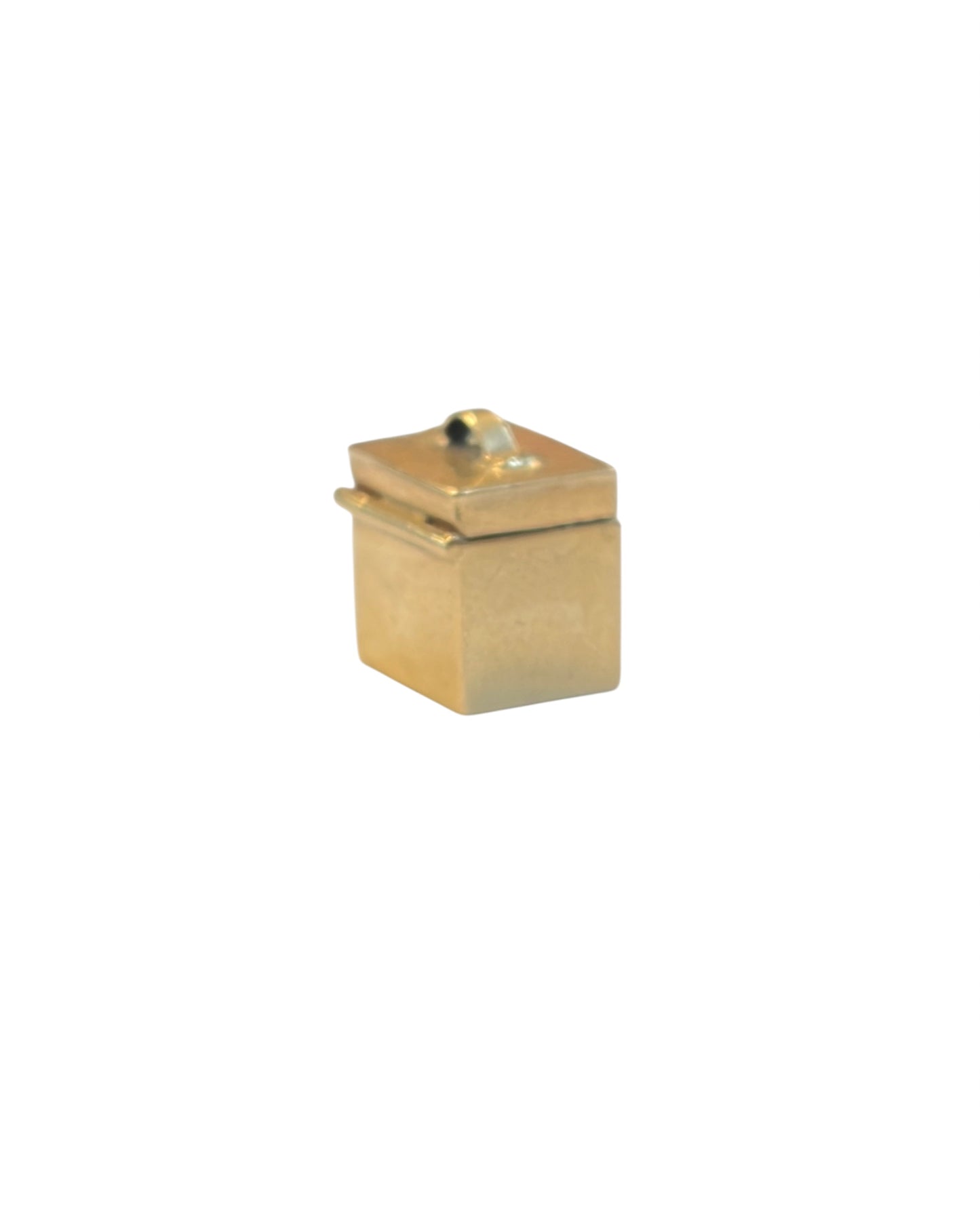 9ct vintage first aid box charm circa 1958 by Georg Jensen 2.7g