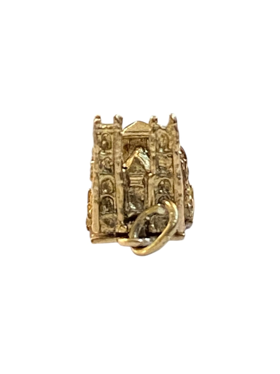 9ct vintage westminster abbey charm , opening. circa 1965