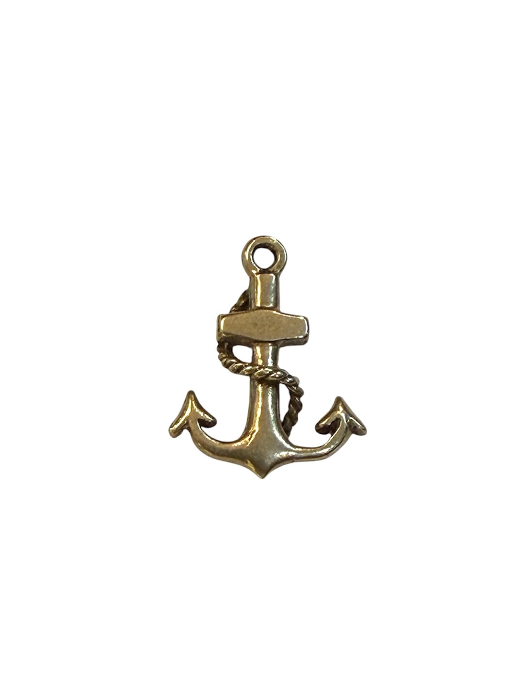 9ct vintage Anchor hope charm / pendant circa 1962 1.5g