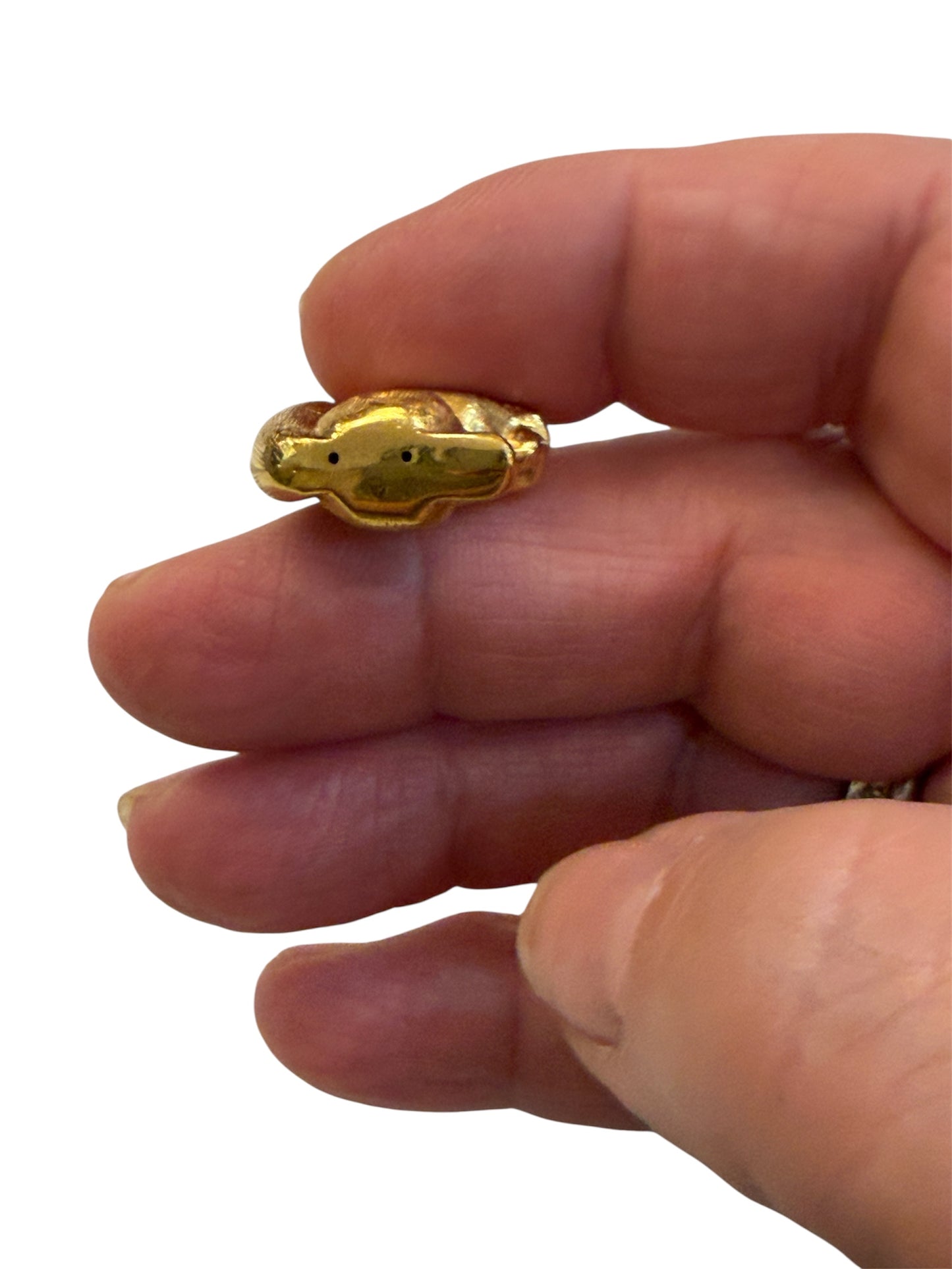 9ct vintage squirrel charm by georg jensen circa 1968