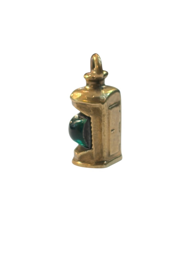 9ct vintage starboard lantern charm. by WHC 1.6G circa 1968