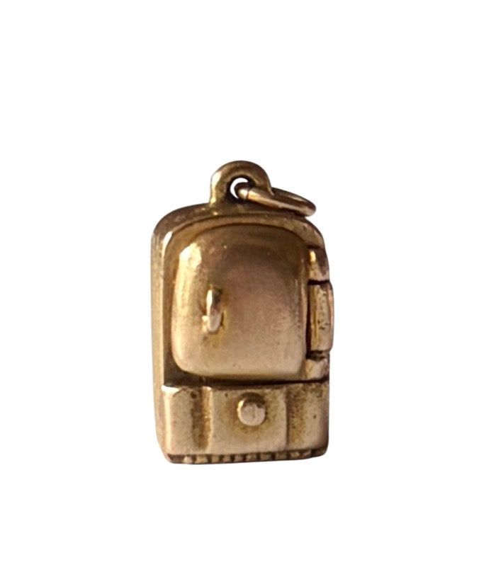 9ct vintage fridge charm / opening fridge charm 2.85