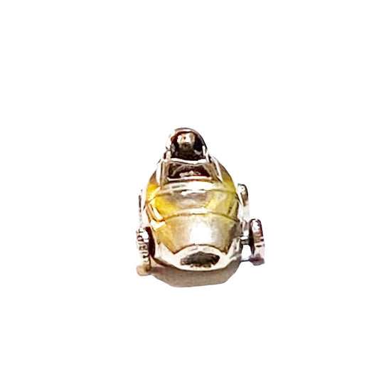 9ct vintage racing car charm  London 1959