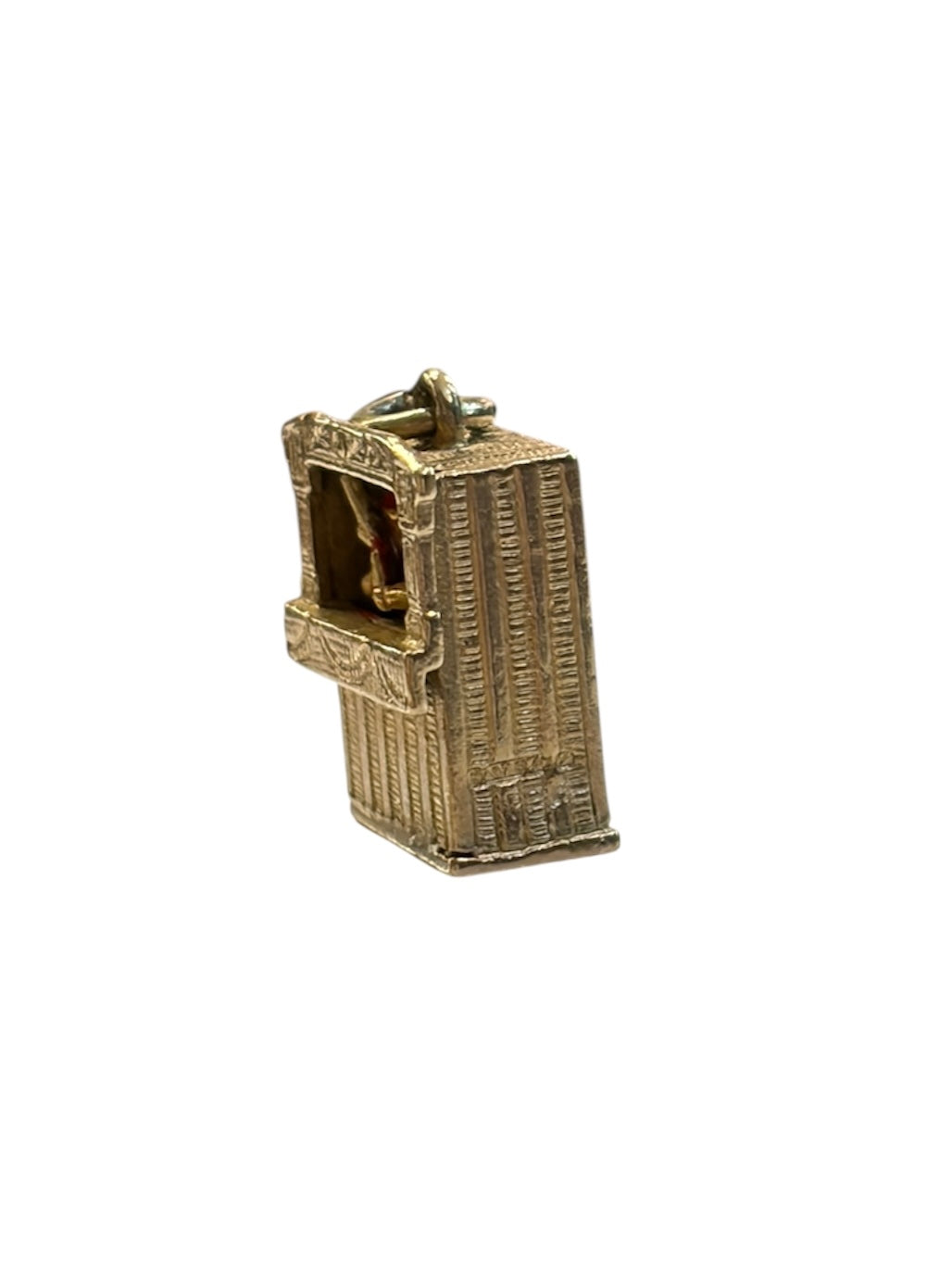 9ct vintage punch and judy charm, articulated charm circa 1959