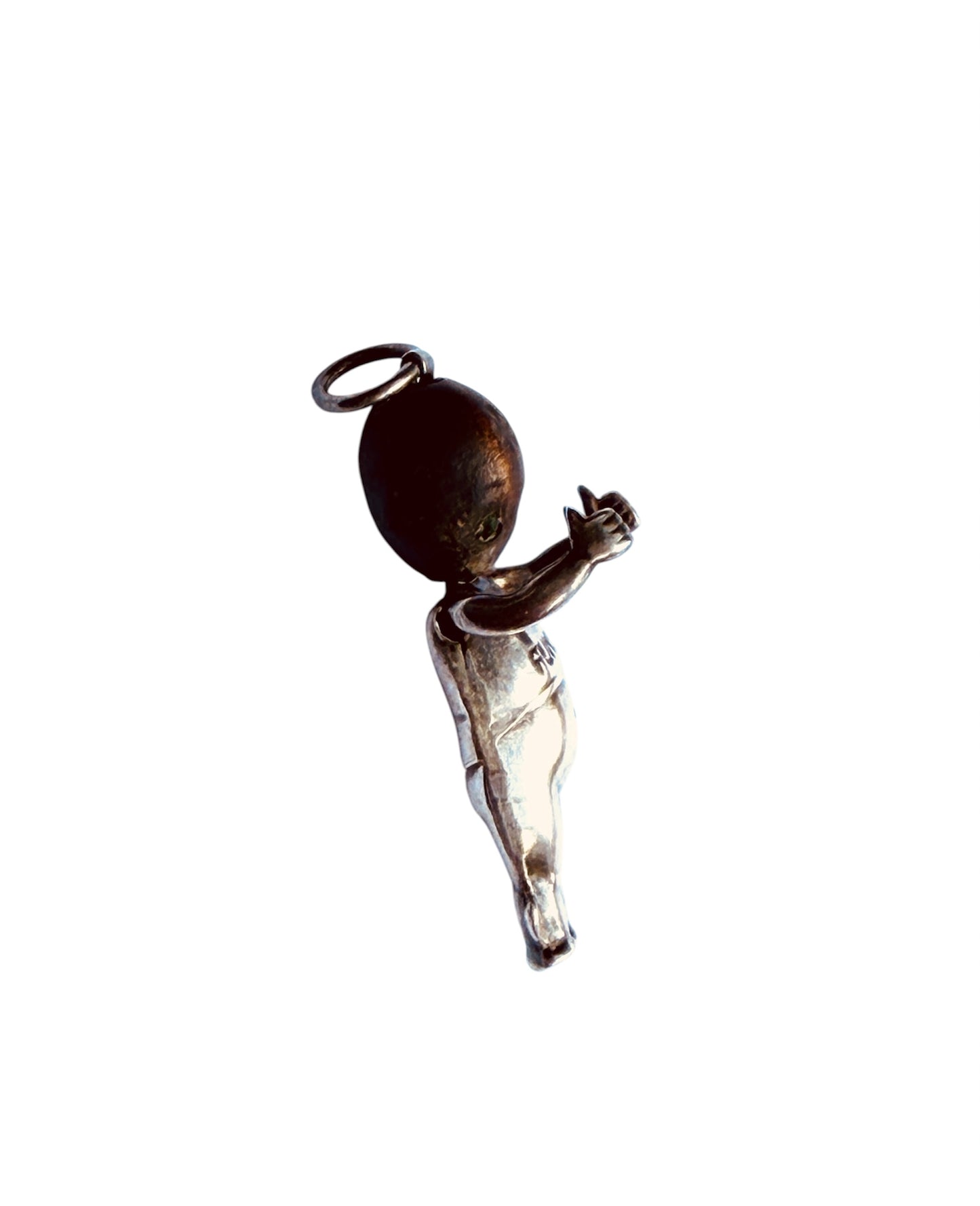 Antique WW1 Fumsup / touch wood charm / pendant circa 1912-1914
