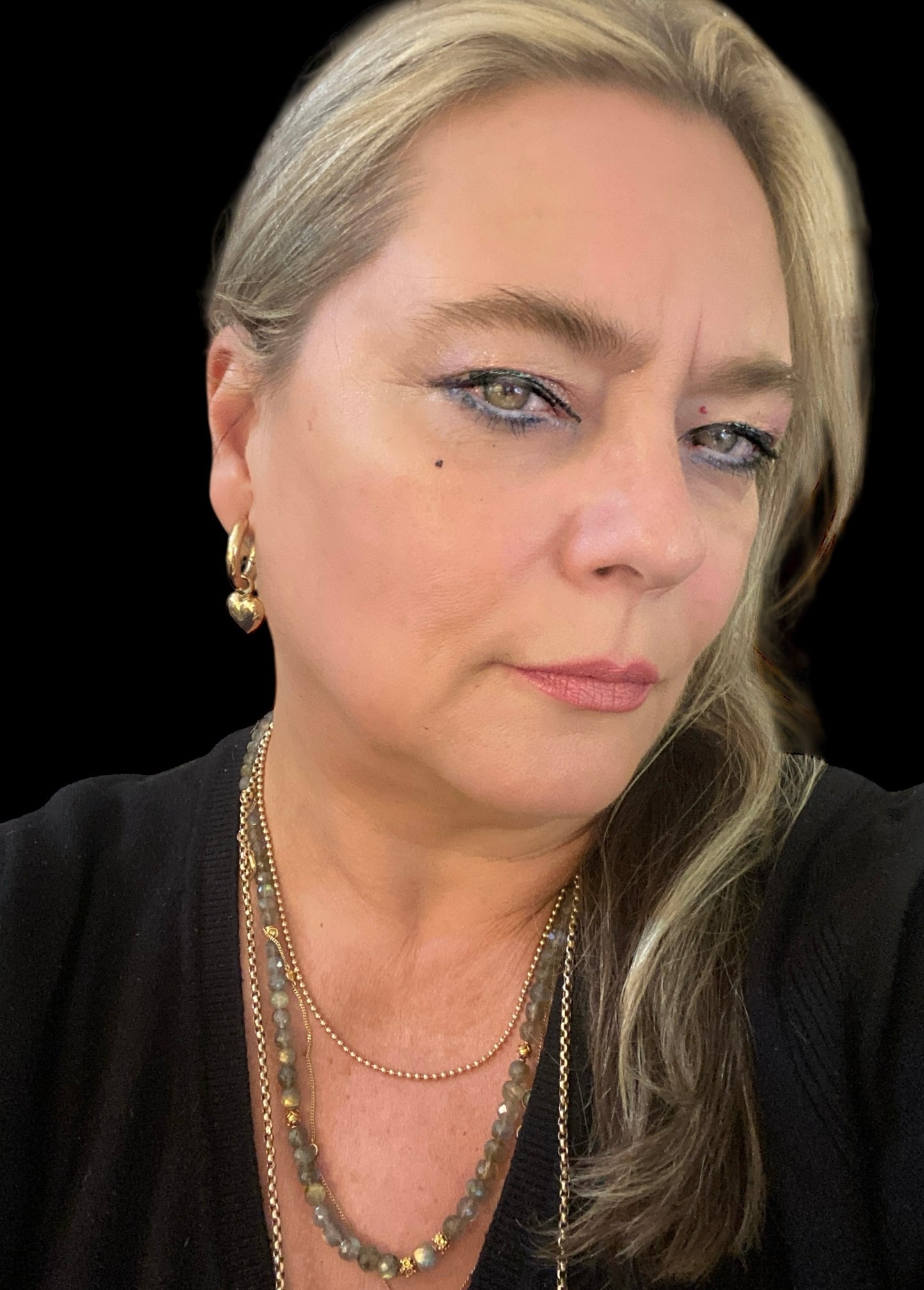 10ct vintage / pre owned bobble necklace- chain 18 1/2 inches 7.9g