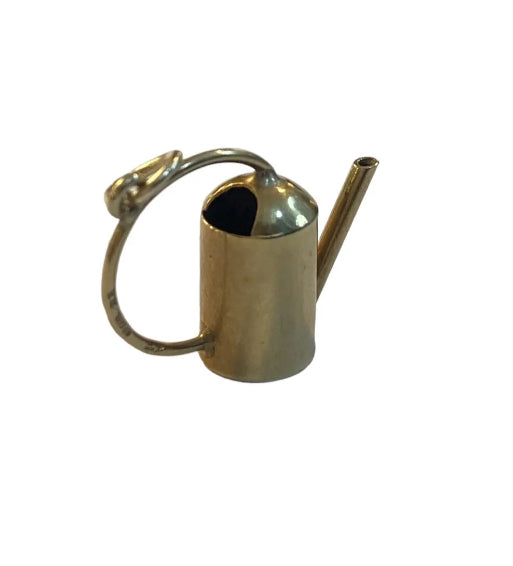 9ct vintage watering can charm