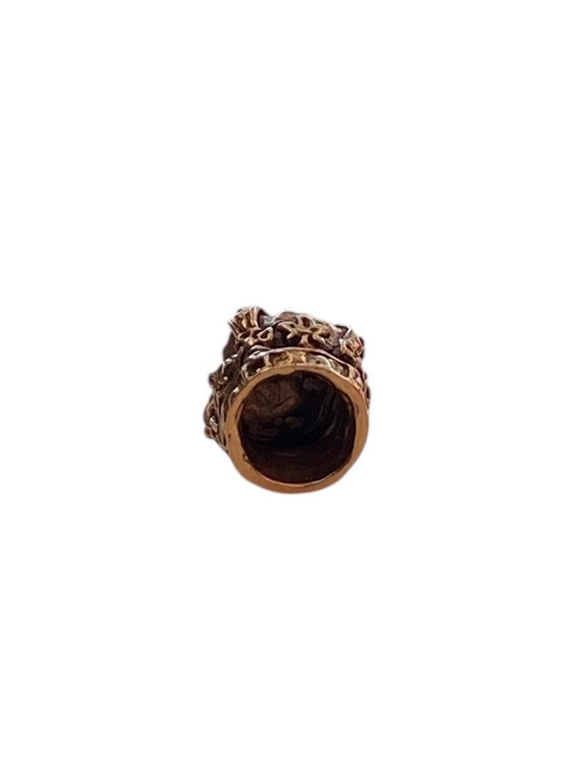 9ct vintage crown charm circa 1972 London 4.3g